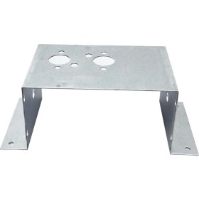 Resim 1x Isıtıcı Tabanı Montaj Braketi Kompakt Gümüş Araba Hava Otoparkı Tekne Için 