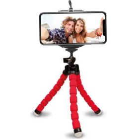 Resim CG Mobile CGM14 3'lü Tripod Kırmızı 