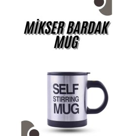 Resim Karıştırıcı Özellikli Mikser Kupa Bardak Kompakt Taşınabilir Mug Nemere 