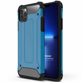 Resim Apple Iphone 13 Pro Kılıf Rugged Armor Mavi 