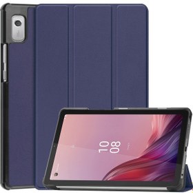Resim Lenovo Tab M9 Folio Kılıf Çok Açılı Standlı İnce Tablet Kılıfı 