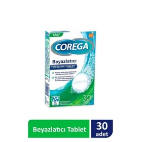Resim Corega Temizleyici Beyazlatıcı 30 Tablet 