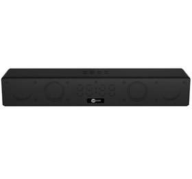 Resim Lenovo Lecoo DS103 RGB Bluetooth Stereo 10W Soundbar Hoparlör Siyah 