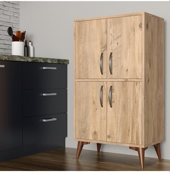 Küçük Boy Çok Amaçlı Dolap Çam - Mdl0202