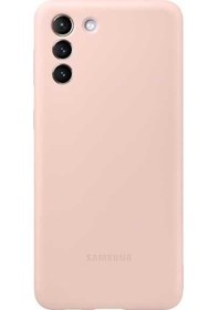 Resim Samsung S21+ Plus Silikon Kılıf - Pembe Ef-pg996tpegww 