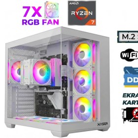 Resim Xaser Raze X110 Ryzen 7 7700 16GB Ddr5 Ram 512GB M.2 Nvme SSD Hazır Tavsiye Sistem 