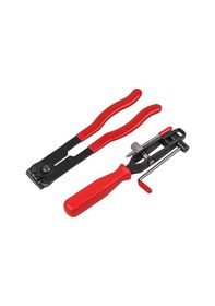 Resim Singree Kırmızı Veya Mavi Çelik Kafes Kelepçesi Ve Sökme Pensesi Seti - 25x8x6 Cm 