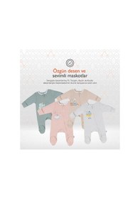 Resim Gezenbebe Hero Uzun Kollu Bebek Tulumu 001 