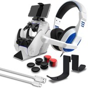 Resim CAFELE Pg-p5027 12'li Ps5 Kablo Stand Şarj Kulaklık Askı Analog Set 