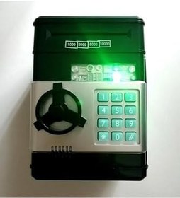 Resim Bilger Elektronik Işıklı Sesli Şifreli Kasa Otomatik Kağıt Para Alan Kasa Atm Şifreli Pilli Kumbara, kumbara2046 