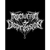 Resim Nocturnal Depression Logo Büyük Sırt Patch Yama 