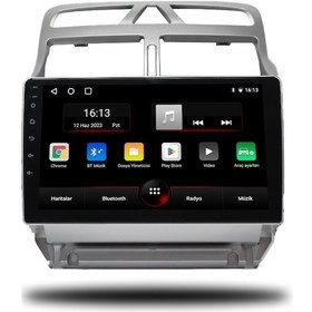 Resim Navico Peugeot 307 Android Carplay Multimedya 2001-2008 4 GB Ram + 32 GB Hafıza + 4 Çekirdek 