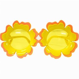 Resim Nessiworld Papatya Şekilli Turuncu Sarı Renkli Hawaii Konsept Parti Gözlüğü 15x7 cm 