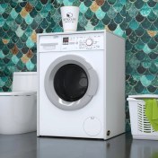Resim Kenzlife çamaşır makinesi dolabı naum byz 90x70x60 banyo ofis 