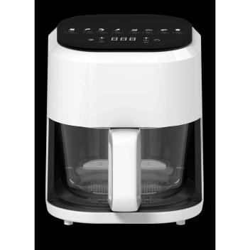 Miline Cam Hazne 4lt Airfryer Sıcak Hava Fritözü