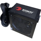 Resim Zoko ZK600 600W 80+ 12 CM Fanlı Güç Kaynağı Zoko