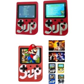 Resim Bfs Sup Atari Retro 400 Mini Taşınabilir Oyun Konsolu ile Nostaljik Oyun Deneyimi 
