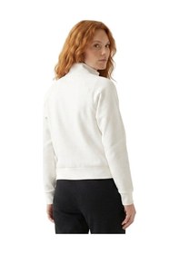 Resim Sportive Kaia Full-zip Kadın Beyaz Günlük Stil Eşofman Üstü 26yk0001-kbyz 