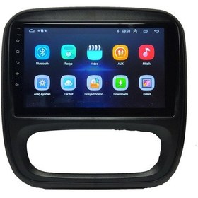 Resim Renault Trafic - 2015-2021 9 inç 4-64 GB PRO Android Carplay Multimedya 