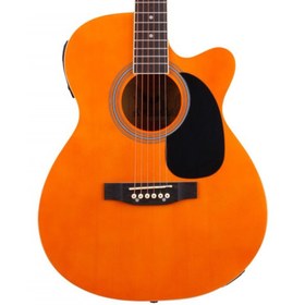 Resim Angel AFG100CE-N Naturel Cutaway Elektro Akustik Gitar 