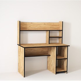 Resim Kalenderdekor1 Kalender Dekor Jimmy 120 Cm Çalışma Masası Jm04 Meşe 