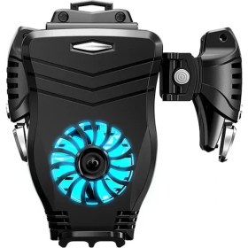 Resim Kepang G3-AK03 Cep Telefonu Gamepad Radyatör L1R1 Oyun Tetikleyici Pubg Amaç Çekim Gamepad Joystick Denetleyici Düğmesi Iphone Uyumlu Android Için (Yurt Dışından) 