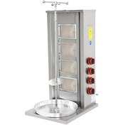 Resim Himaksan Endüstriyel Sanayi Tipi Lpg Tüplü 4 Radyanlı Döner Ocağı 