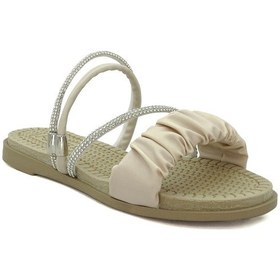 Resim Letao Fiona Kadın Rahat Taşlı Esnek Terlik 001 