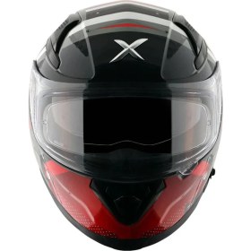 Resim Axor Apex/hex 2 E Full Face Parlak Gri Kırmızı (M/c)- 