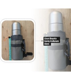 Resim Bike And Art Gidon Suluk Çantası - Kumaş Matara Kafesi - Bisiklet Şişelik (Elektrikli ve Normal Bisiklet Uyumlu) 