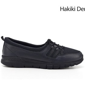 Resim Gönderi R Lacivert Antik Dolgu Taban Hakiki Deri Comfort Ayakkabı Lacivert 