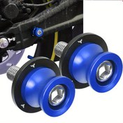 Resim Yamaha MT25 MT03 MT15 MT125 MT01 MT07 FZ-07 MT 09 03 15 125 01 25 için uygun Motosiklet 6mm CNC Salıncak Kolu Şaft Yıkayıcı 