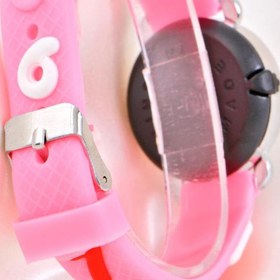 Resim Pinkoli Pembe LED Silikon Kordonlu Şık Şirin Çocuk Kol Saati ST-304142 