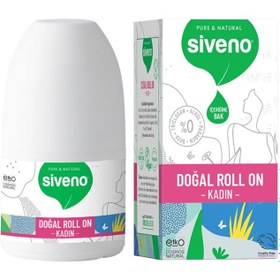 Resim Siveno Doğal Kadın Roll-On Deodorant 50ml 