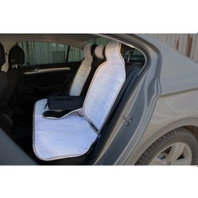 Resim Universal Oto Arka Koltuk Kılıfı Minder Fermuarlı 5 Parça 