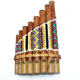 Resim Periboia Bambu Batikli Pan Flüt 