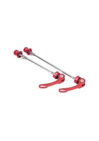 Resim Kangvka Mtb Jant Mili Kayışları, Alüminyum Ve Çelik, 135/170mm, Hızlı Montaj, Dayanıklı, Korozyona Dirençli, Kırmızı Kırmızı 