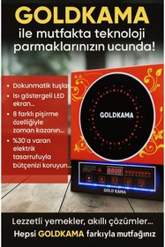 Resim SULED Ailipu Genel Pişirici Profesyonel 2600watt Dokumatik Elektrikli Lazer Indüksiyon Ocak 
