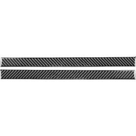 Resim Sones 2 Adet/takım Karbon Fiber Araba Dikiz Aynası Çizilmez Şerit 
