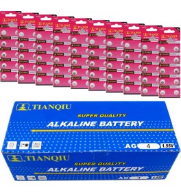 Resim Tianqiu AG4/LR626H/377A Alkalin Pil 100'LÜ 
