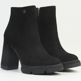 Resim Pierre Cardin Pc-54139kadın Siyah Süet Platform Topuklu Bot 001 