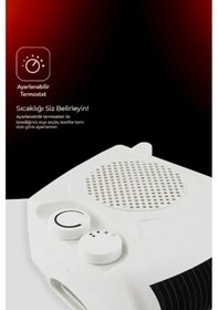 Resim Fanlı Isıtıcı Soba 