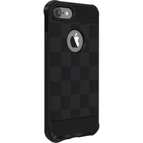 Resim Buff iPhone 7 ile Uyumlu Black Armor Kılıf 