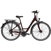 Resim Peugeot T03 D7 Kadın Şehir Bisikleti 470h V 28 Jant 21 Vites Bordo 