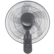 Resim DLC GROUP Duvar Vantilatörü Kumandalı Siyah 50 Watt FW-40-019RBK 
