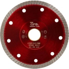 Resim Gfb 2392 Hassas Ince 125X1,3MM Turbo Elmas Seramik Fayans Kesici 