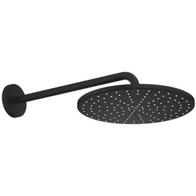 Resim Grohe Rainshower Mono 310 Tepe Duşu Set 422 Mm, 1 Akışlı Phantom Black - 22121kf0 Krom 