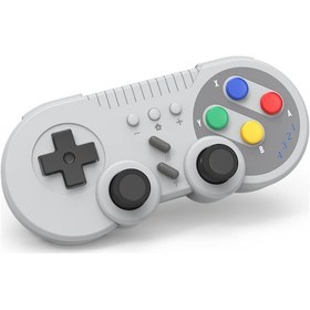 Resim Tenfowee Switch İçin Kablosuz Bluetooth Oyun Kolu - Gri Renk, Oyun Deneyimini Artırır 