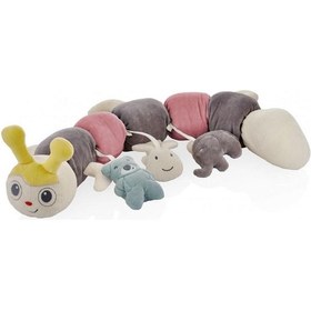 Resim Babyjem Uyku Arkadaşı Oyuncaklı Tırtıl Pembe 