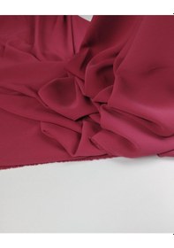 Resim Koyu Pembe Renkte Krep Kumaş En 145 Cm X Boy 240 Cm -9647 Renkli 